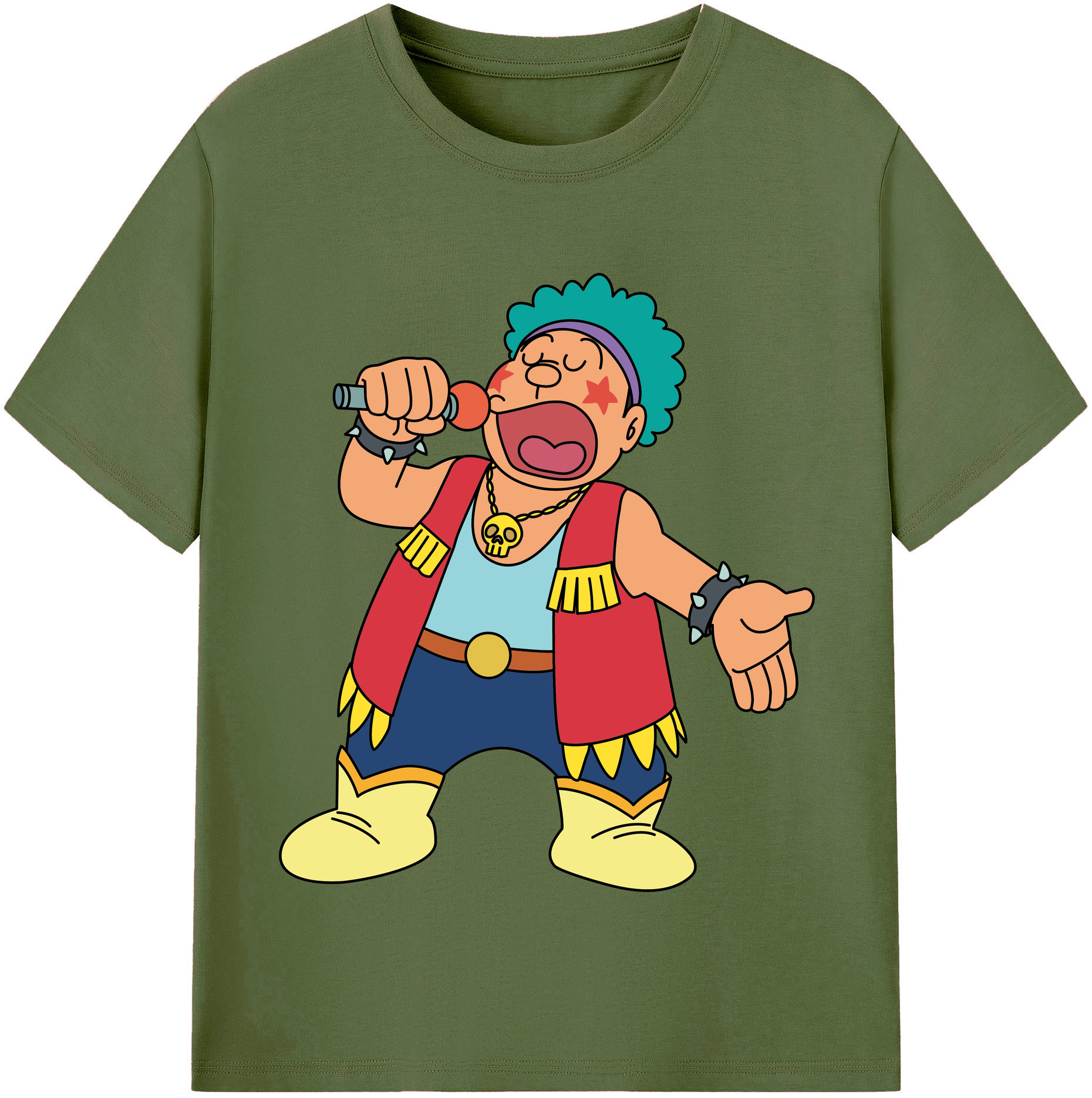 （画像用） ドラえもん 剛田武 Doraemon Gouta Takeshi 綿100％半袖Tシャツ（フロントプリント）